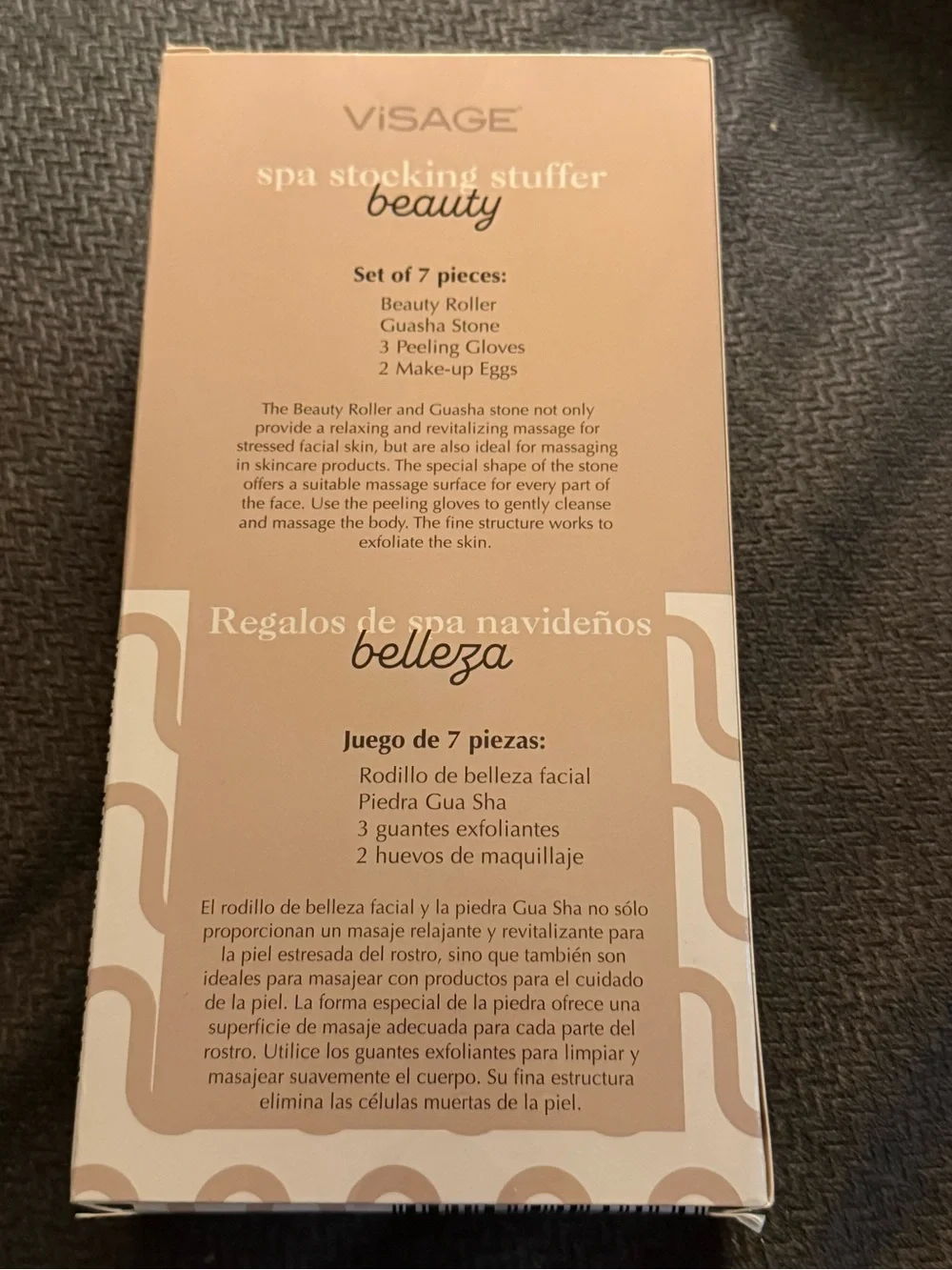 Visage White Facial Roller and Sponge Set - BNIB